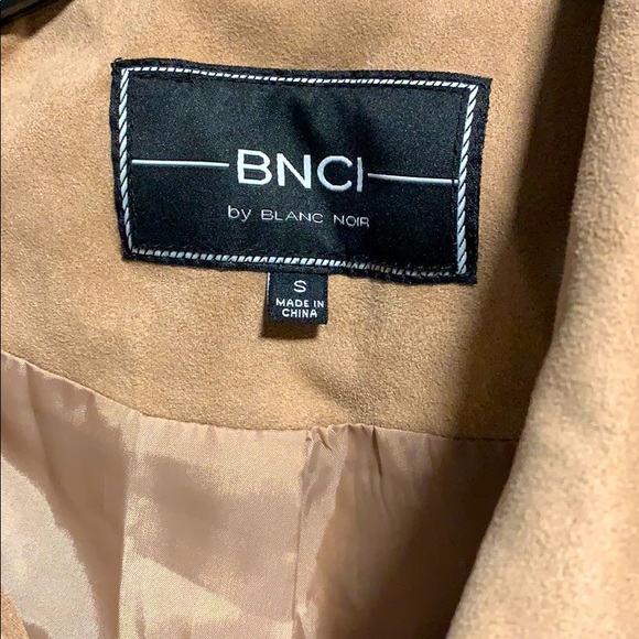 BNCI Camel Suede Moro Jacket - Picture 5 of 5